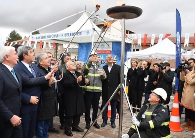 Kayseri Pınarbaşı’nda 60 yıllık rüya gerçekleşti